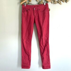 Prana Kara Sunwashed Red Jeans